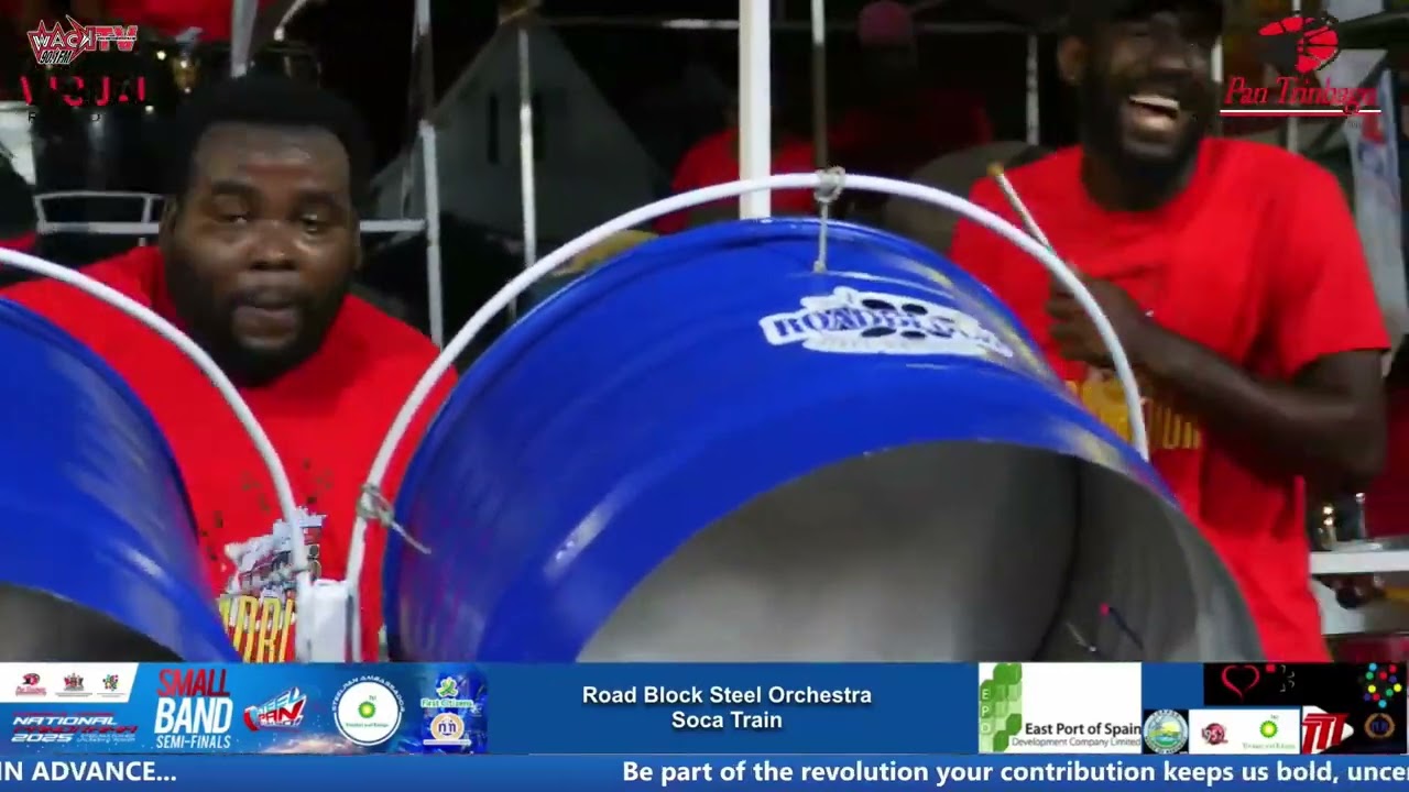 SMALL BAND SEMIS 2025 - 26 Road Block Steel Orchestra