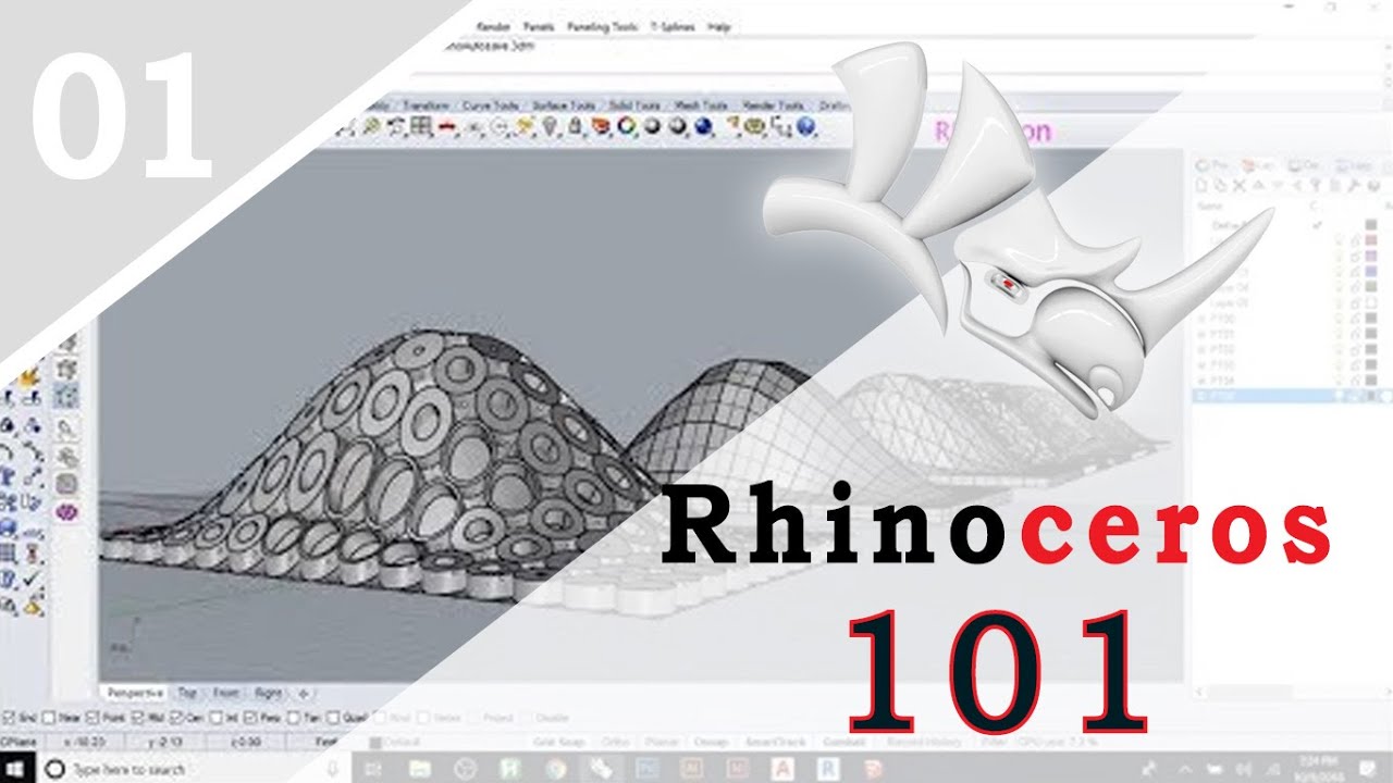 Rhino 3D Tutorial |  Paneling Tools