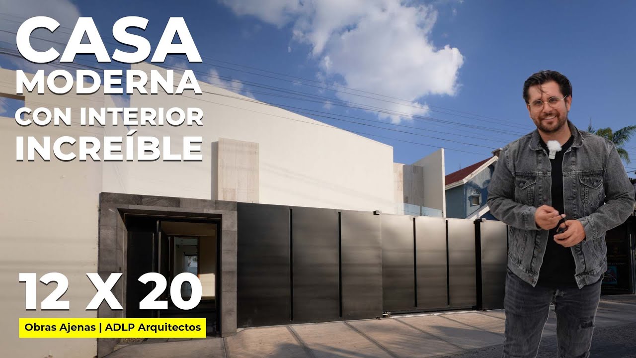 CASA MODERNA con un INTERIOR INCREÍBLE | Obras Ajenas | adlp Arquitectos