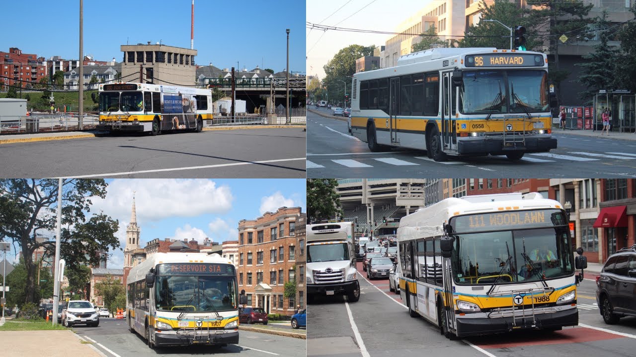 Various MBTA Buses & More around Greater Boston