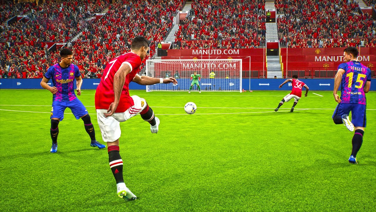 CRISTIANO RONALDO Long Shots из PES с 2005 по 2023 год
