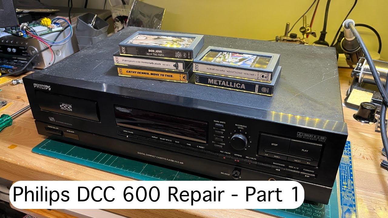 🇳🇱 Philips DCC 600 Repair (Attempt): Part 1 [TCE #0105]