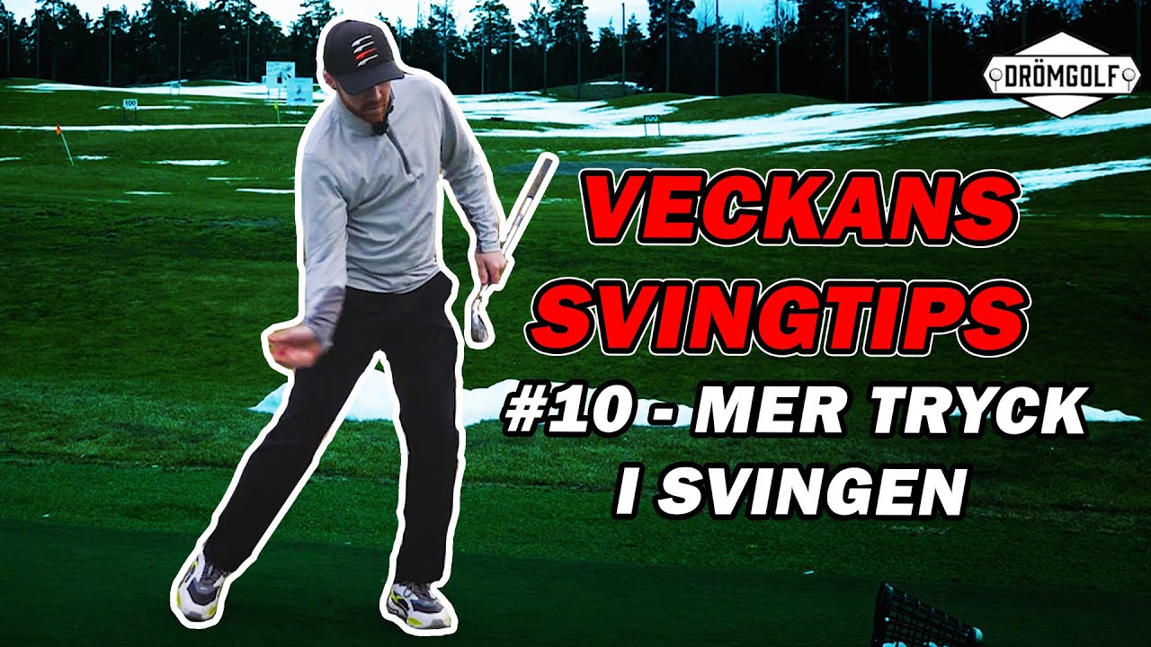 S&aring; Flyttar Du Kroppen R&auml;tt I Golfsvingen | Veckans Svingtips #10 | MJ Acad.