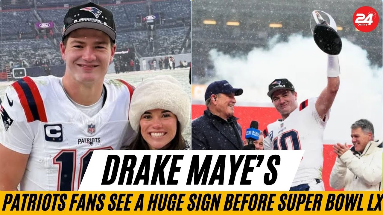 Drake Maye’s Shoulder? Patriots Fans See a Huge Sign Before Super Bowl LX
