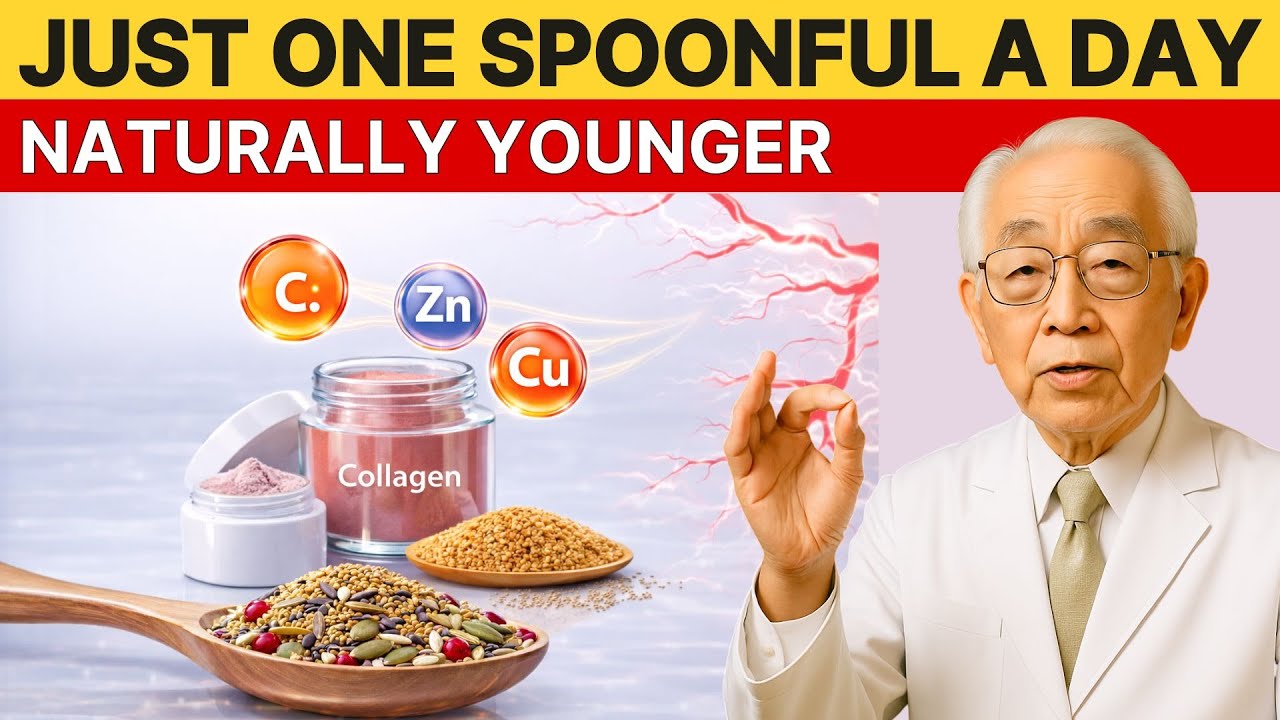 Japan’s Oldest Doctor: 7 Best Anti-Aging Seeds That Rebuild Collagen Naturally (Science Backed)