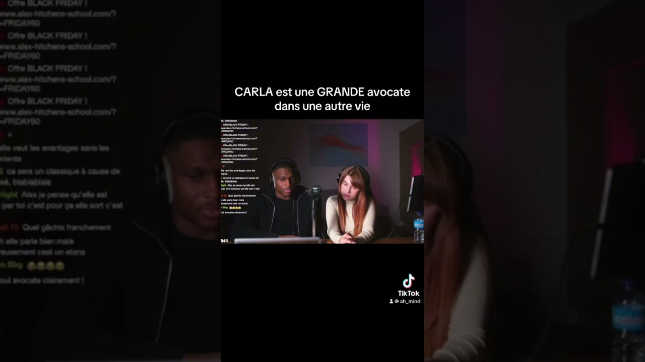 CARLA VYX est une GRANDE avocate dans une autre vie #AlexHitchens