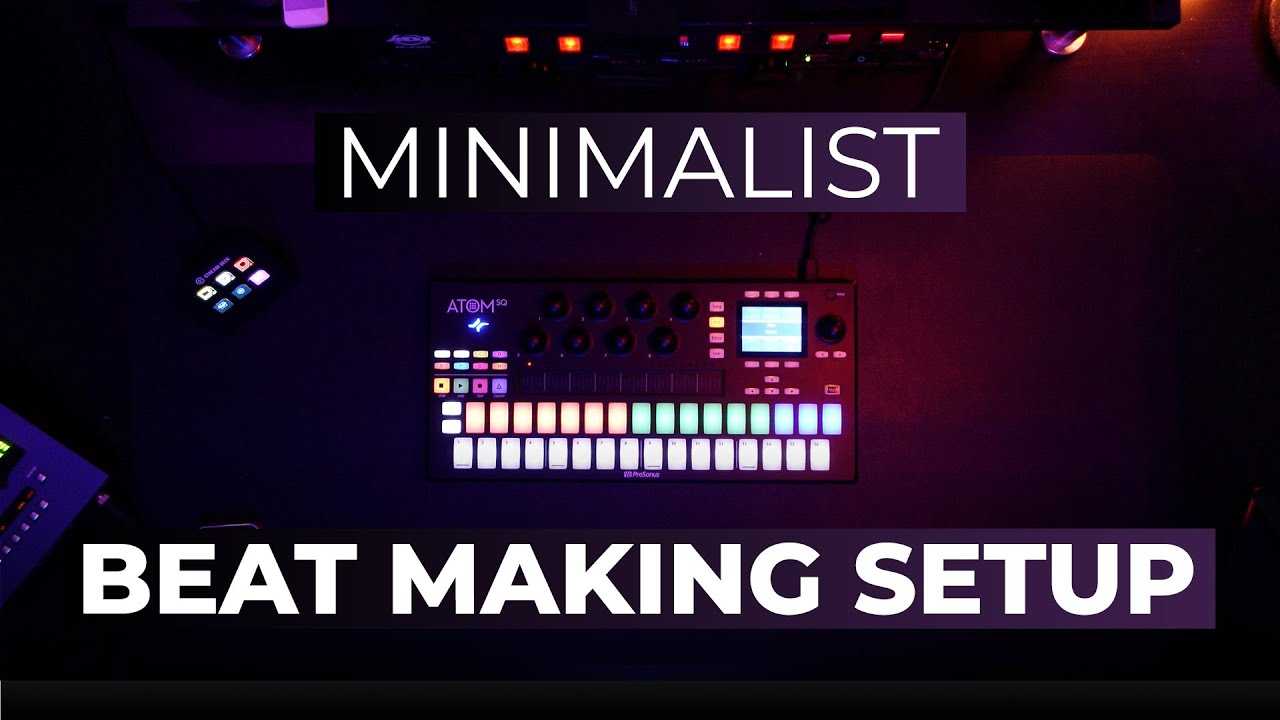 My New 2021 Minimalist Beat Making Setup