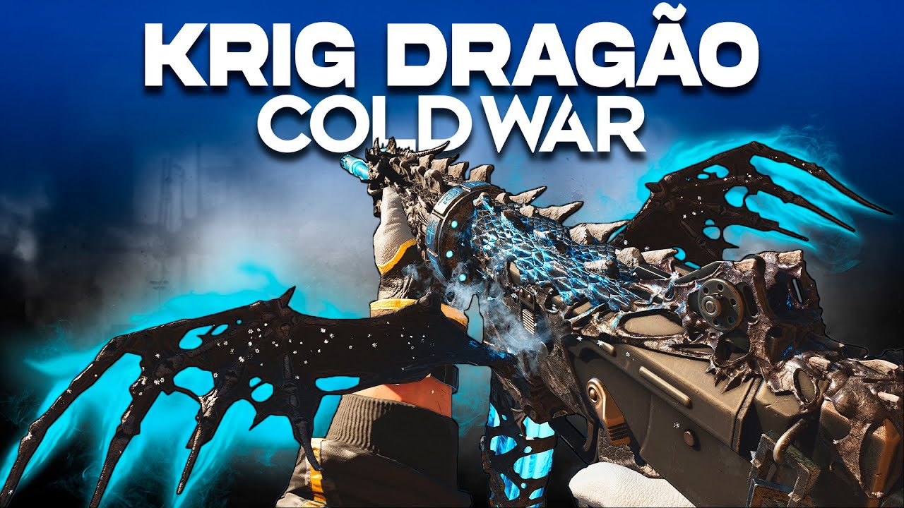 DRAGÃO de GELO KRIG 6 do COLD WAR: a MELHOR variante da HISTÓRIA do CoD?!