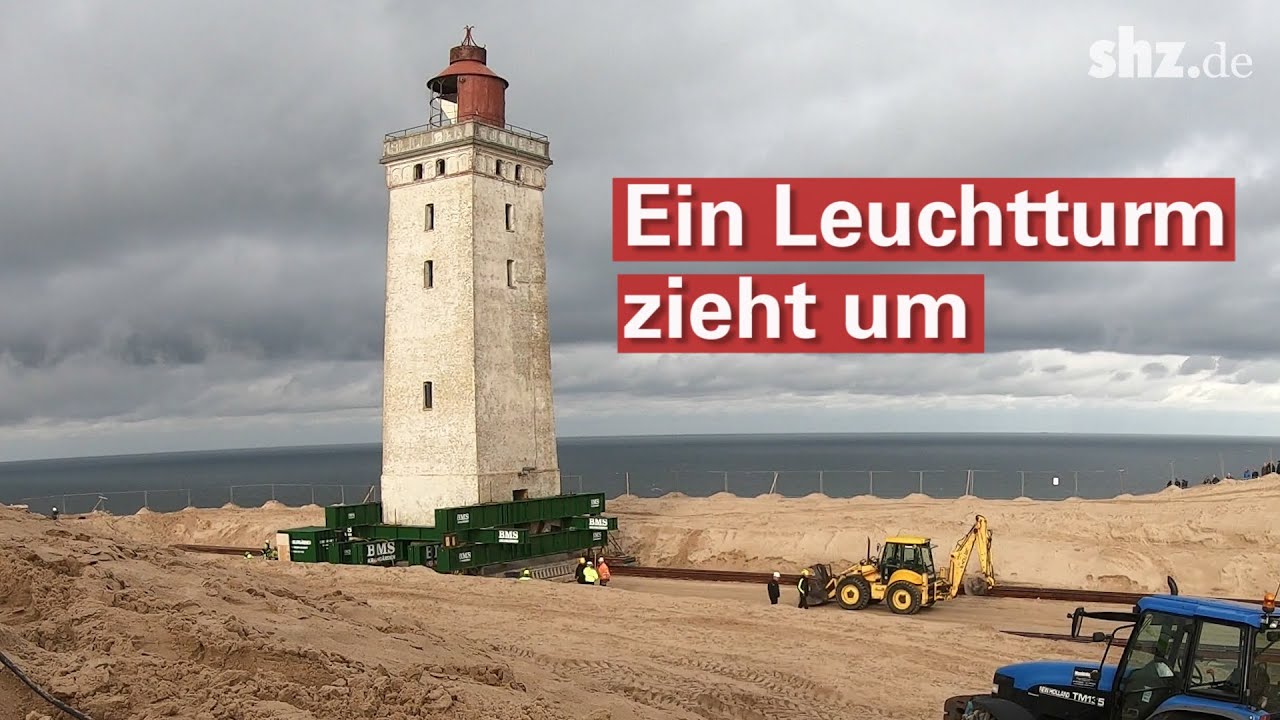 Spektakuläre Rettungsaktion: Leuchtturm Rubjerg Knude Fyr zieht um