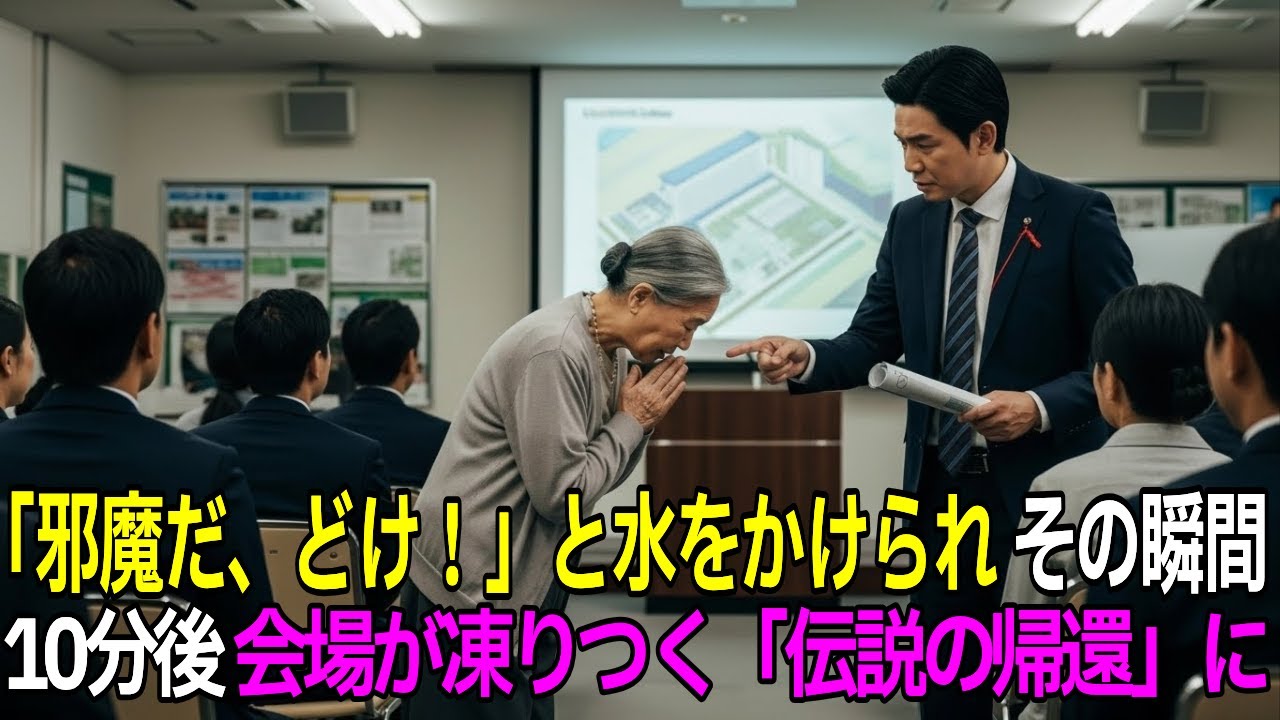 老舗銭湯の清掃員を侮辱した結果、10分後に会長が直接解雇…【感動する話】【朗読】