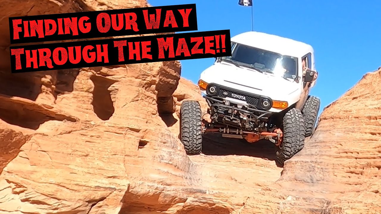 The First FJ Cruiser Ever On The Maze?