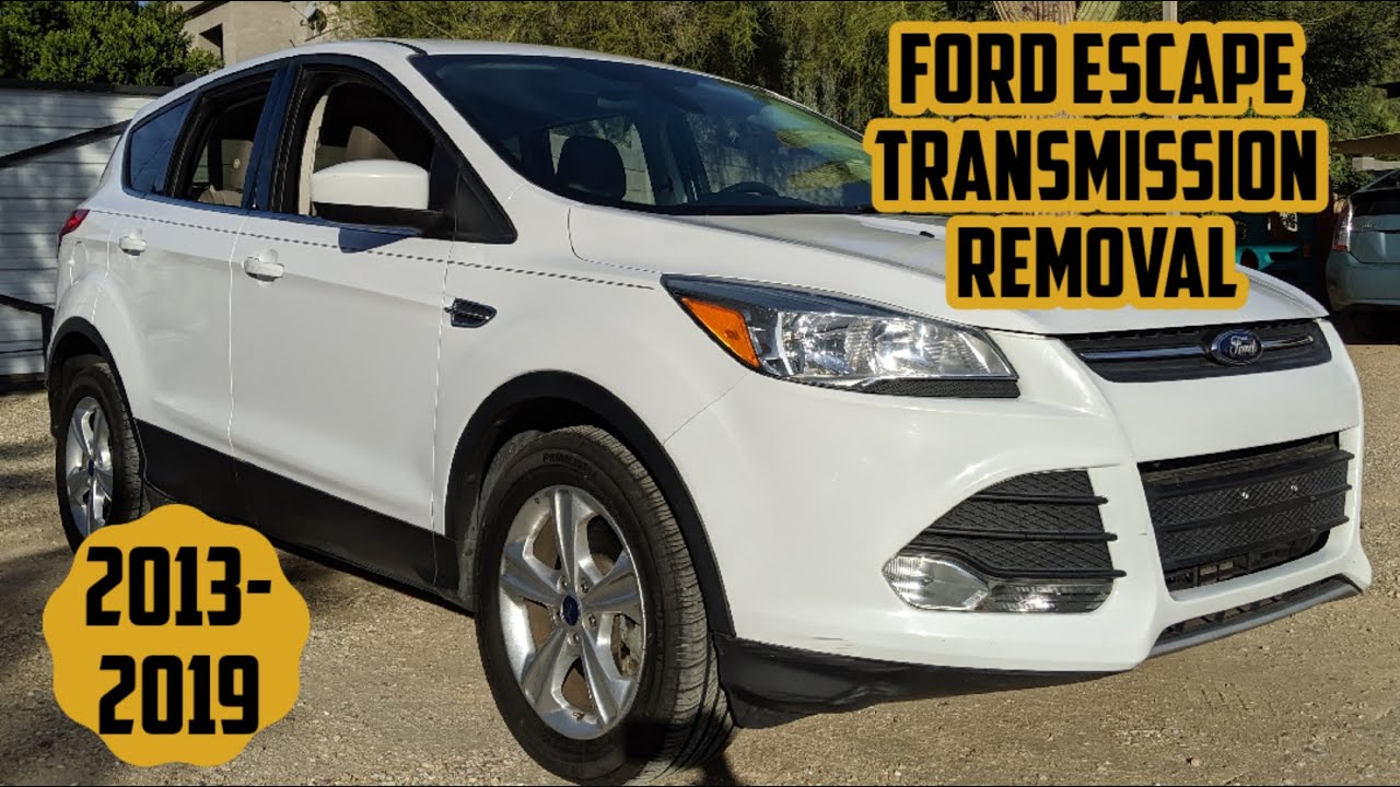 Снятие трансмиссии Ford Escape (2013-2019)