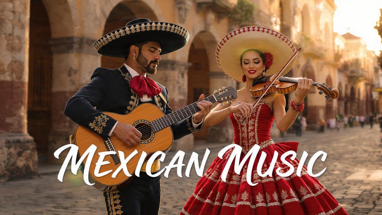 Traditional Mexican Instrumental Music | Mariachi Guitar & Accordion Folk Classics vol.37