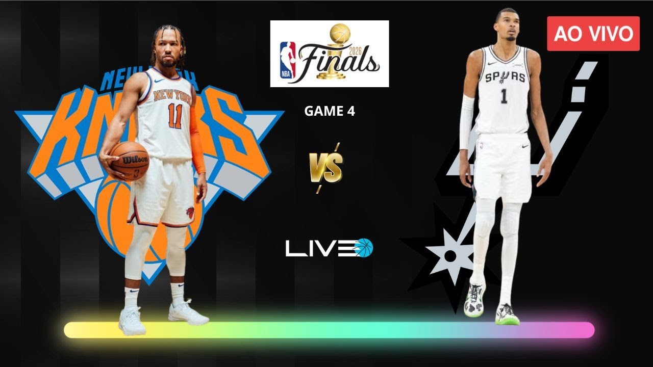NEW YORK KNICKS x SAN ANTONIO SPURS - FINAL NBA AO VIVO l Jalen Brunson vs Wembanyama