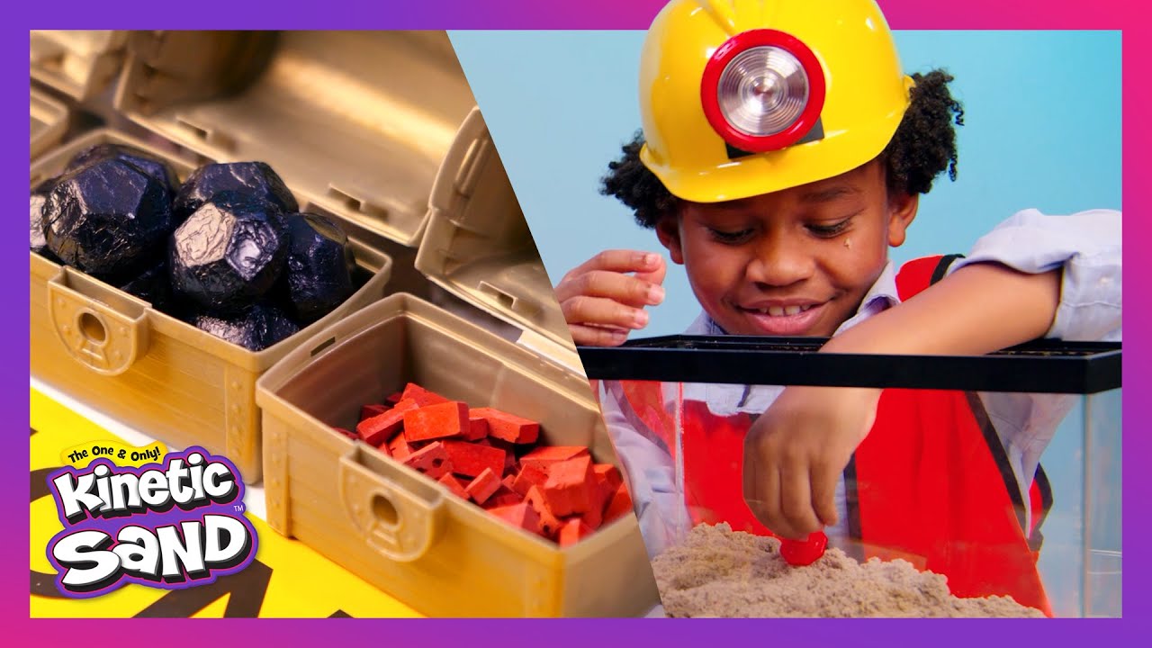 The Demolition Dig 🚧 | Dig & Discover Kinetic Sand CHALLENGE | Game Show for Kids
