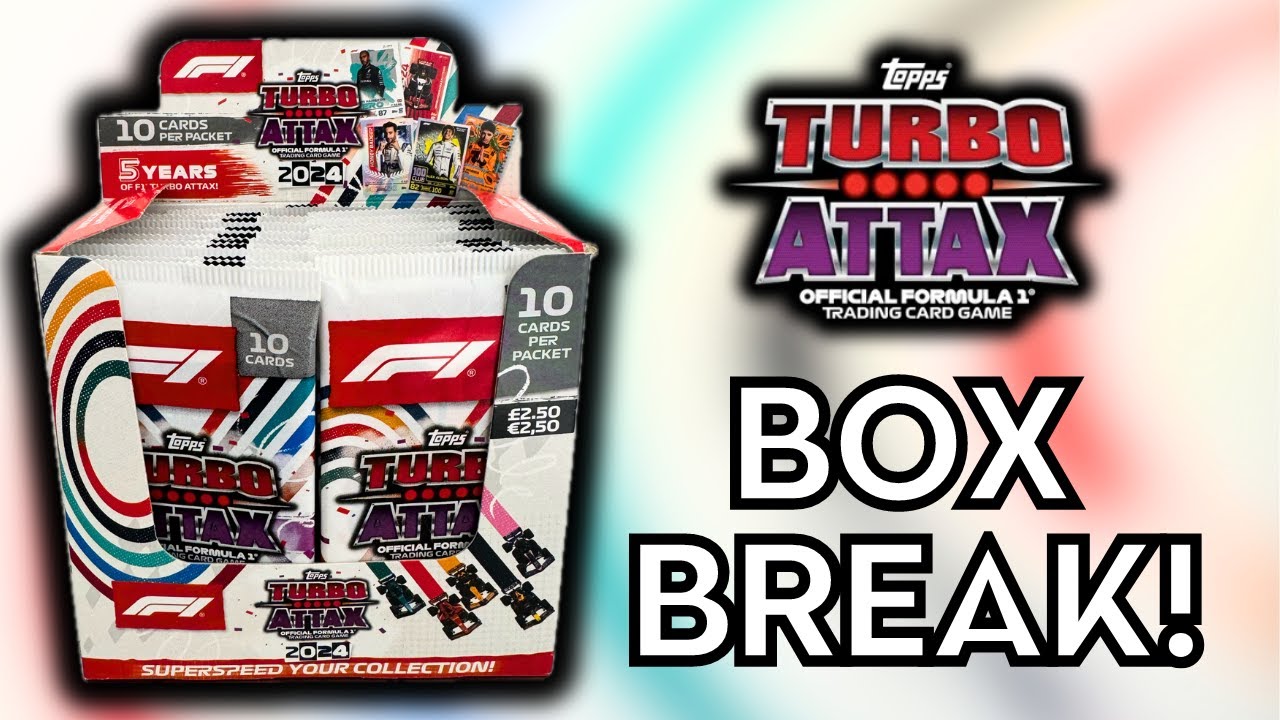 FULL BOX BREAK! | TOPPS F1 TURBO ATTAX 2024 | 24 PACK BOX OPENING! | SIGNATURE STYLE CARD HIT!
