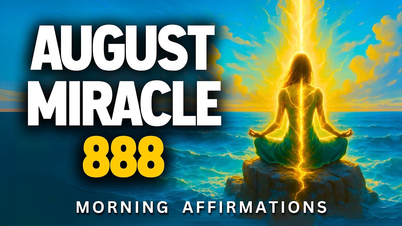 DON'T Step Into August Without These Powerful Morning Affirmations!