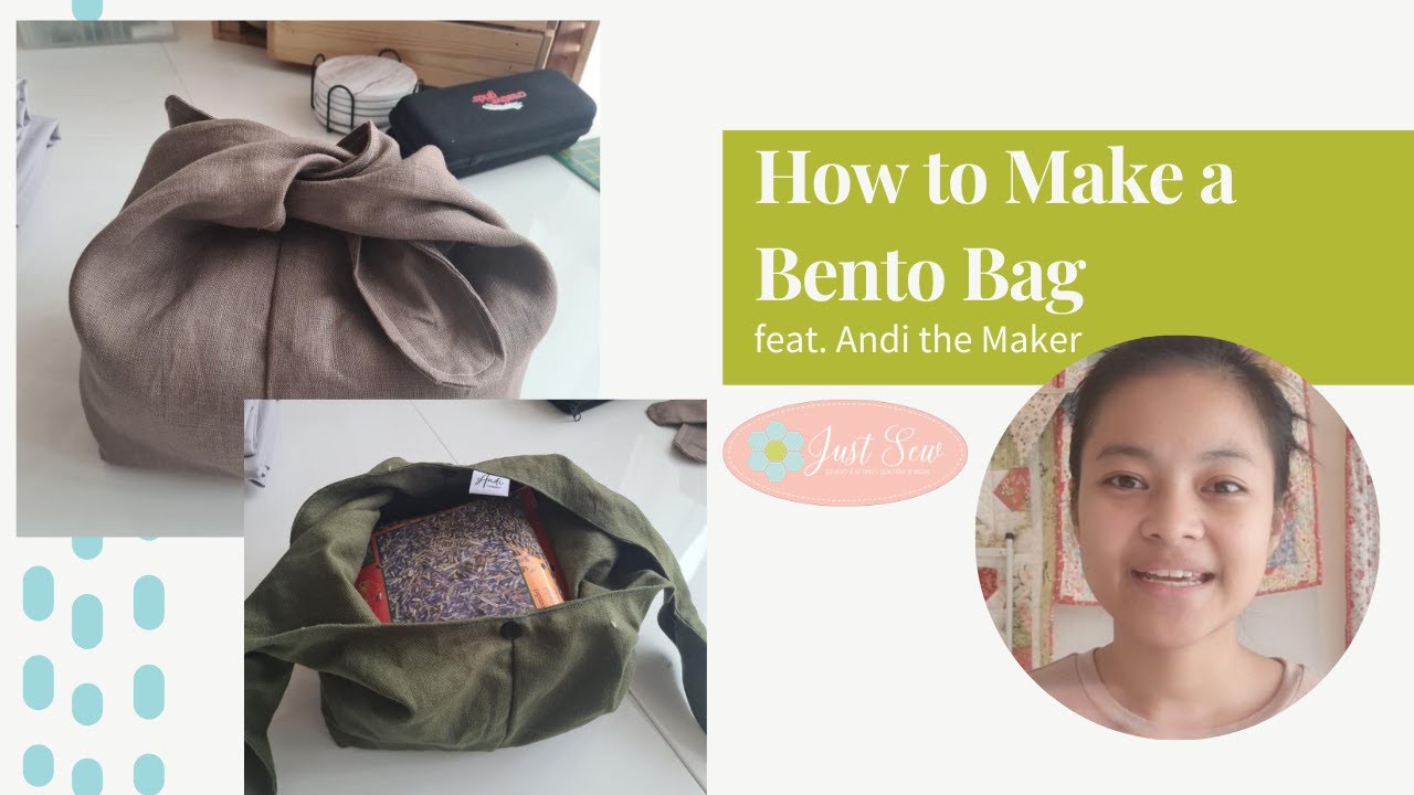 How to Make a Bento Bag (feat. Andi the Maker) | JUST SEW STUDIO