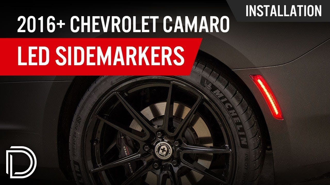 Как установить светодиодные боковые габаритные огни на Chevrolet Camaro 2016+ от Diode Dynamics