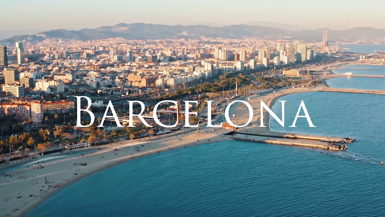 Barcelona in 4K - Cities of Spain - Incredible Scenes