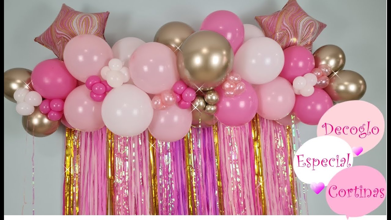 Guirnalda Y Cortinas Pomposas paso a paso/Garland And Pompous Curtains step by step