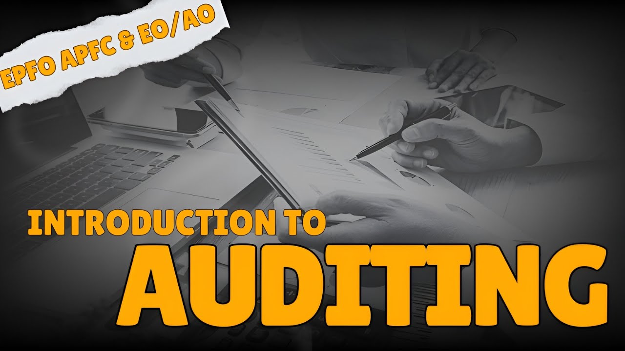 INTRODUCTION TO AUDITING
