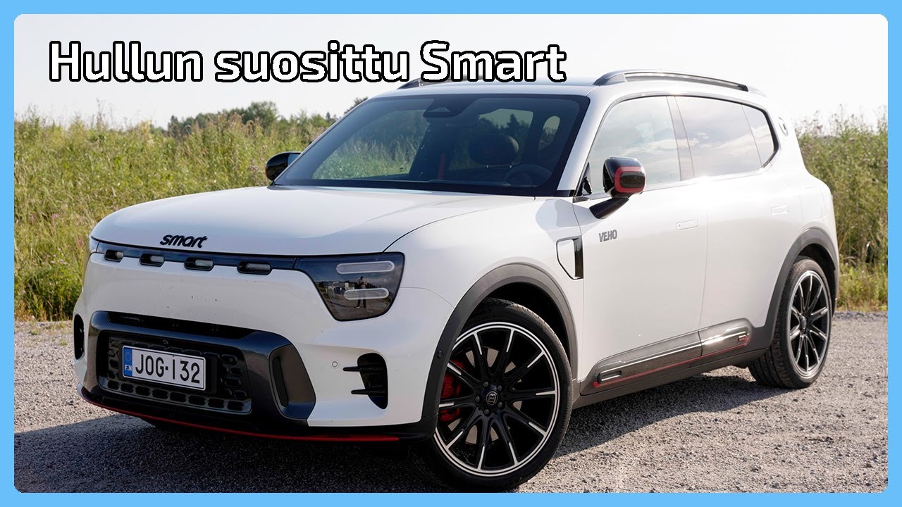 Koeajo: Smart #5 Brabus - Kasvoiko Smart aikuiseksi?