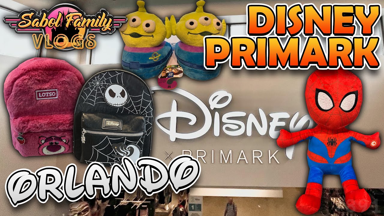 PRIMARK Orlando Florida GRAND OPENING | October 2024 ~ ENTIRE FLOOR Dedicated To Disney Merch!