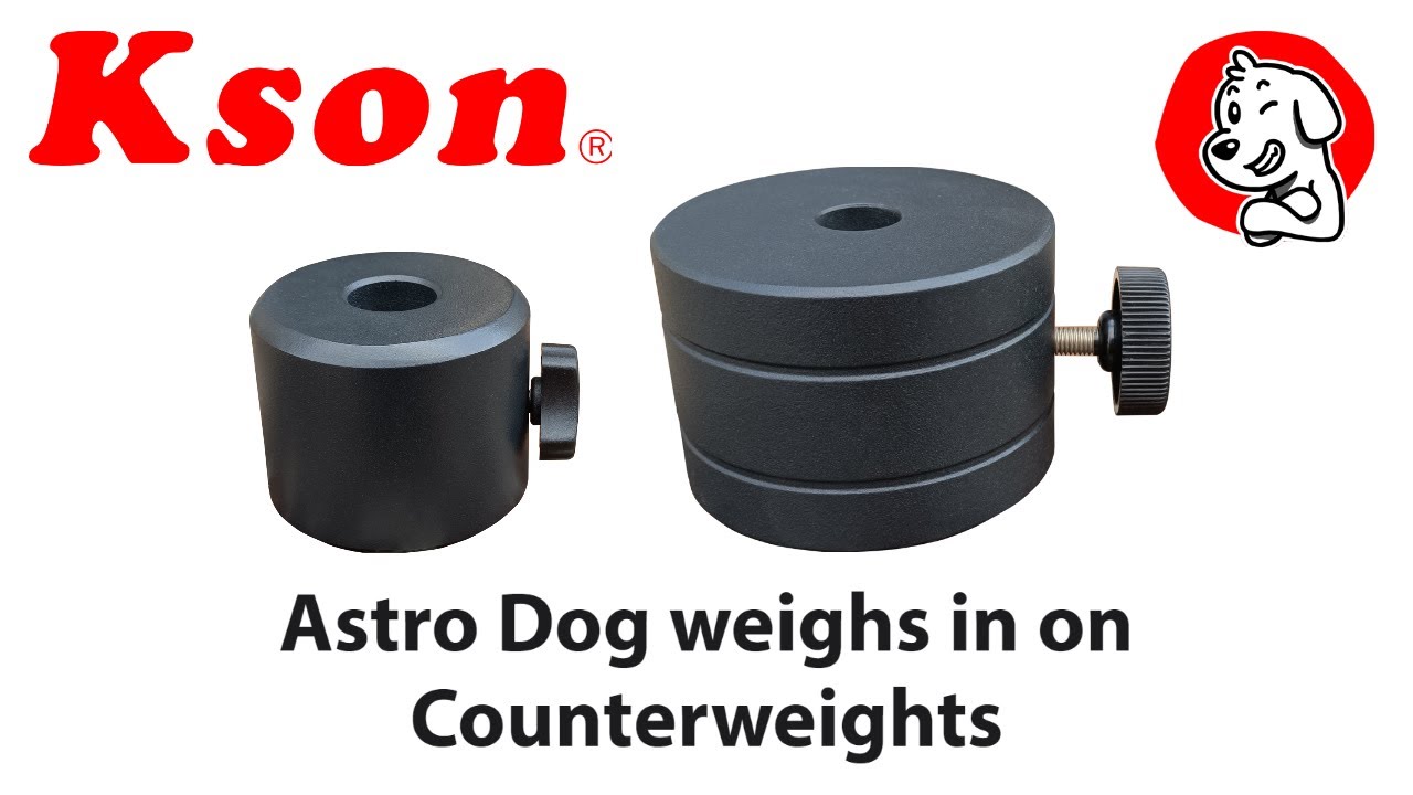 Astro Dog Review - Telescope Counterweights Explained