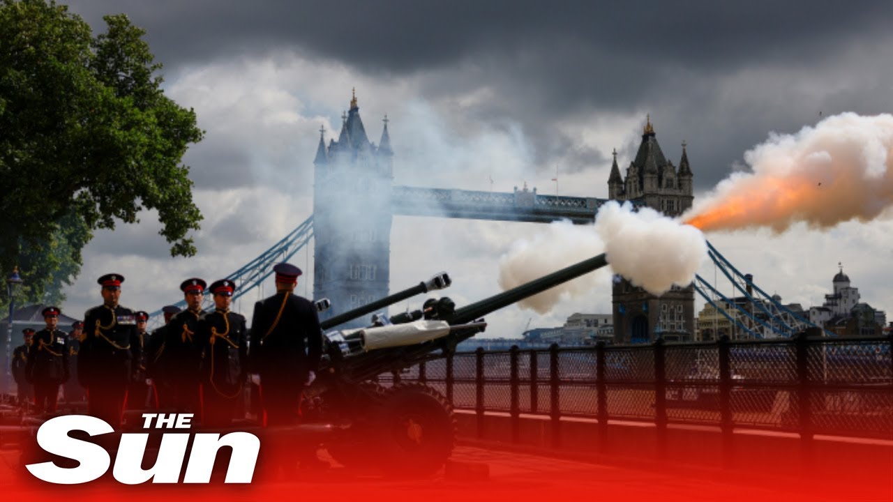 LIVE: 21 Gun Salute will ring out the proclamation of King Charles