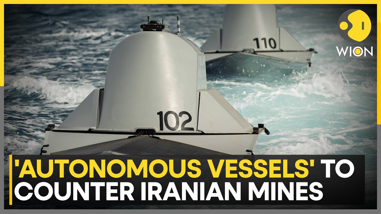 US-Iran War: Autonomous Vessels Deployed to Counter Iranian Mines | John Healey Confirms Operations