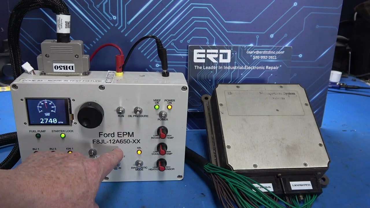 011226007 Ford ECU F6JL-12B523-BA Repaired by ERD