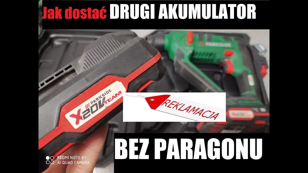 Jak reklamować narzędzia Parkside