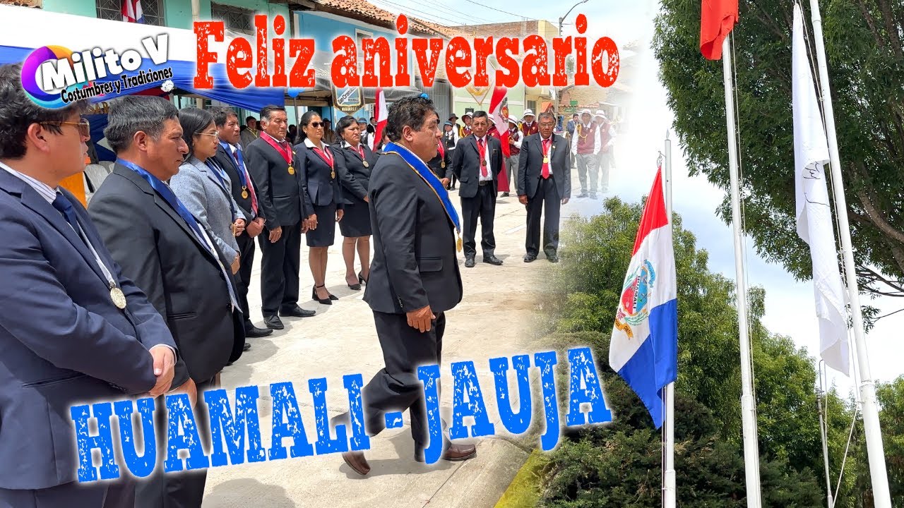 ANIVERSARIO DE HUAMALI - JAUJA 2025