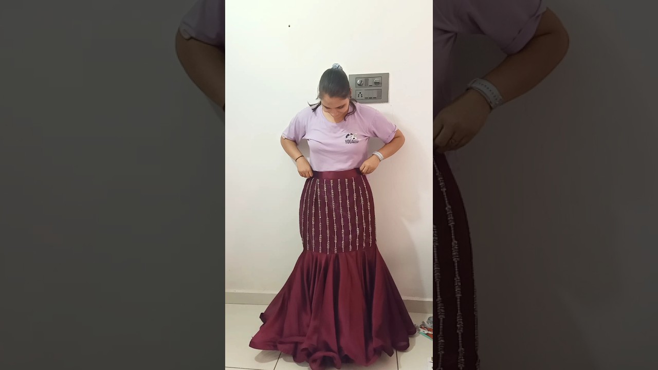 fish cut lehenga#lehenga #fiscut#IndoWesterndress#fancylehenga#style#designerlehenga #fashion#priya