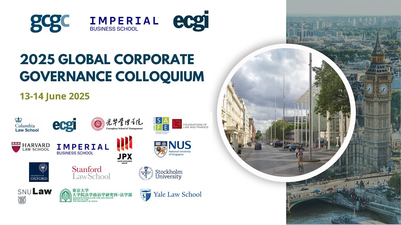 Session 5: Corporate Governance in an Era of Geoeconomics