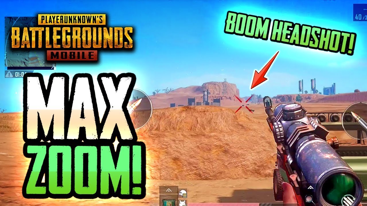 MAX ZOOM: Popping Tires & Popping Helmets! PUBG Mobile