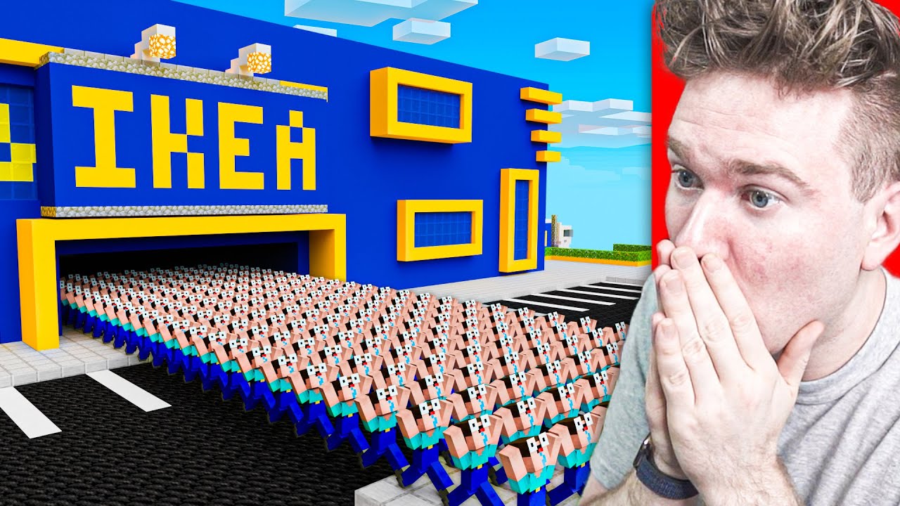 KTO OSTATNI ZOSTANIE w IKEA = WYGRYWA | Minecraft Extreme