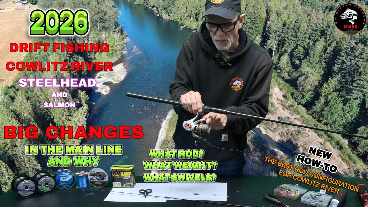 2026 DRIFT ROD SET UP-STEELHEAD/SALMON-IMPORTANT CHANGES-PROS VS CONS