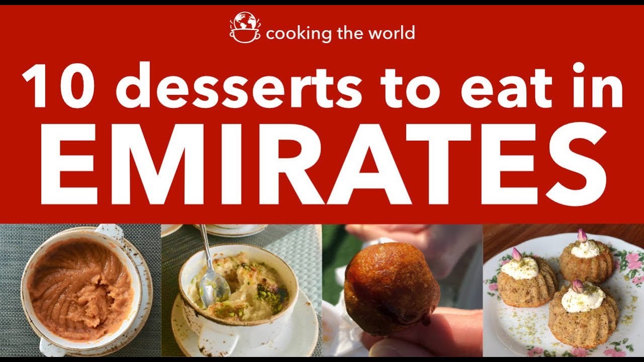 UAE desserts // 10 Emirati desserts to try in Dubai and Abu Dhabi!