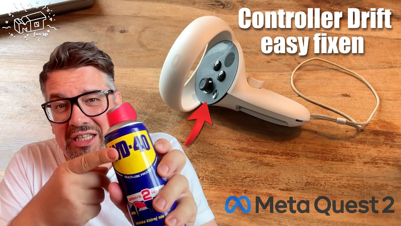 Meta Quest 2 ._. Quest 2 Controller Drift reparieren ! Easy!