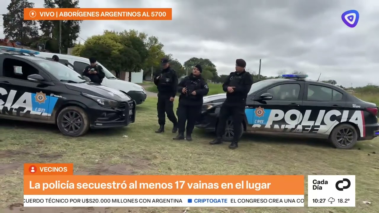Balearon una utilitario y dejaron una nota