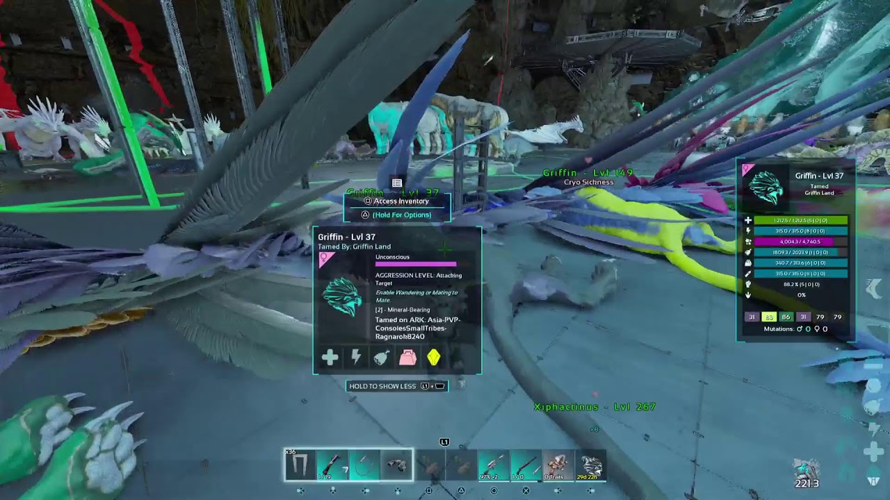 コンソールSmall　PvP Griffin 色集め