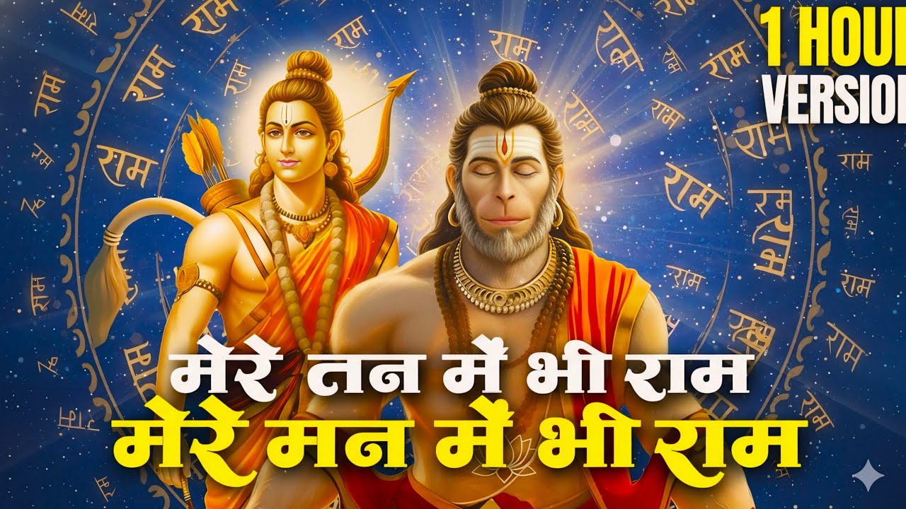 मेरे तन में भी राम मेरे मन में भी राम | Ram Naam Kirtan | Ram Naam | Ram Dhun | Mere Man Me Bhi Ram