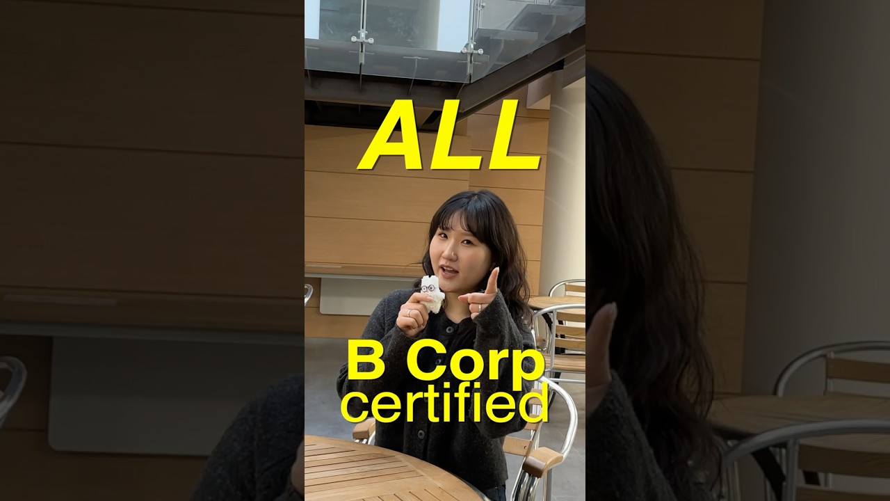 The B Corp logo explained in 80 seconds 🧠🅱️ #blab #bcorp #bcorpcertified