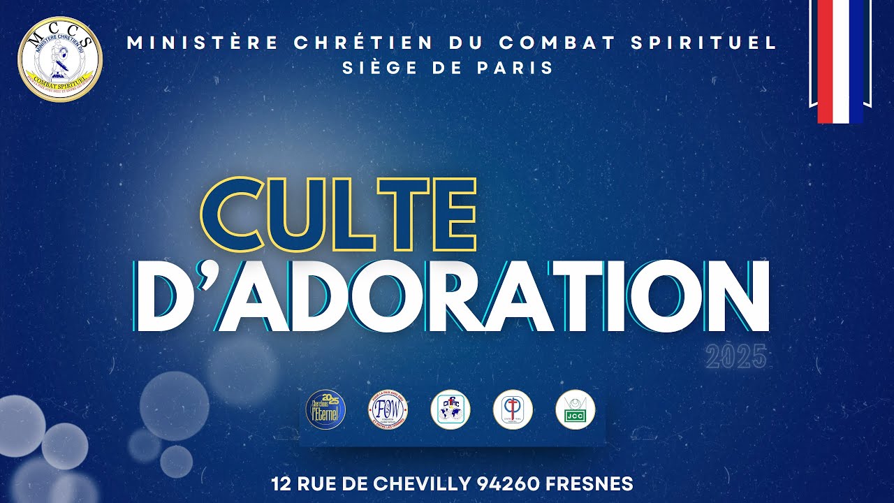 CULTE D'ADORATION - 07/09/2025