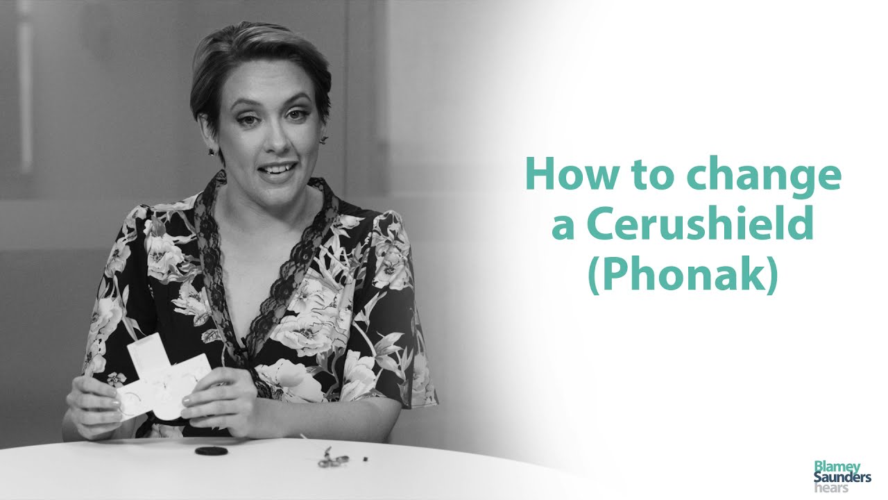 How to change a Cerushield (Phonak)