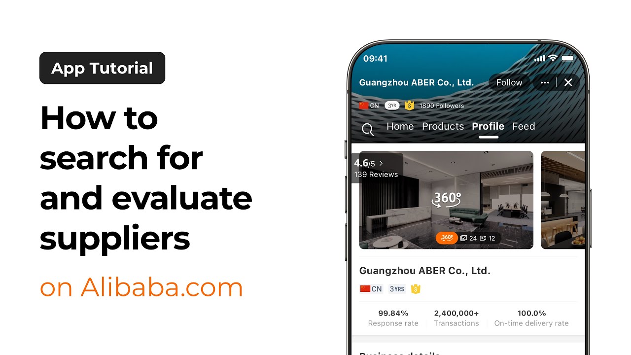 How to Use the Alibaba.com App&nbsp;for&nbsp;Searching and Evaluating Suppliers