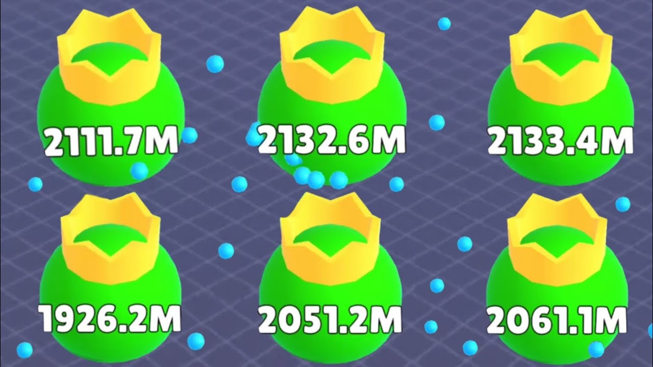 Balls io - I won every game and went all the way to the end of the game