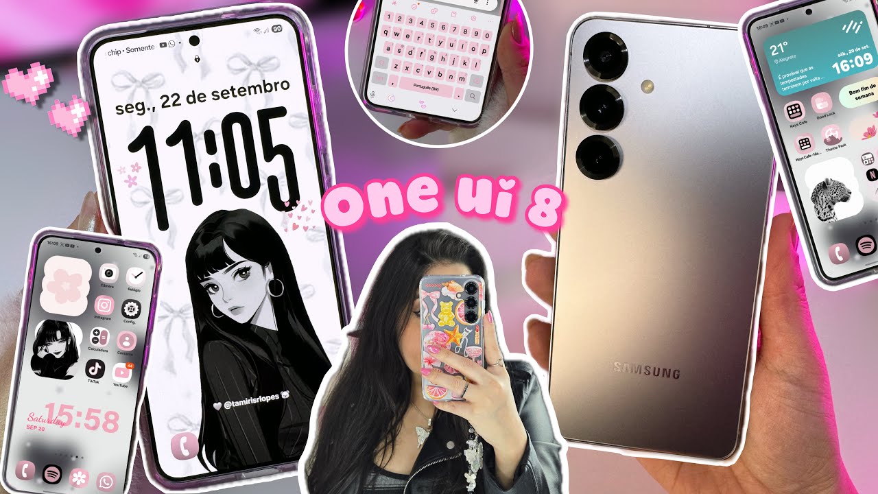 PRIMEIRA PERSONALIZA&Ccedil;&Atilde;O COM ONE UI 8 NO MEU SAMSUNG GALAXY S25